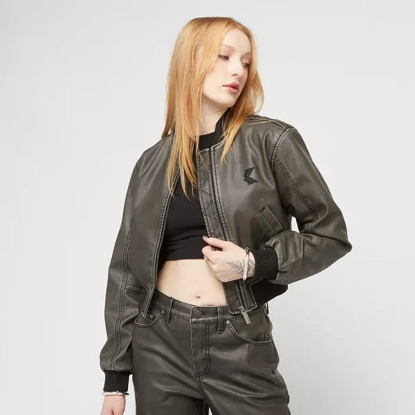 Karl Kani Signature Pu Bomber Jacket