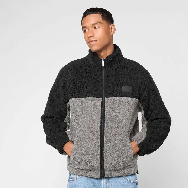 Karl Kani Signature Rubber Patch Teddy Zip Jacket