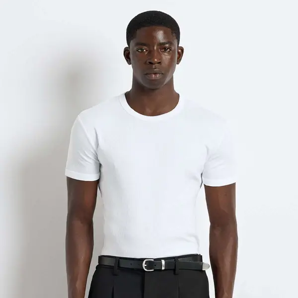 Burocs Slim Rib T-Shirt