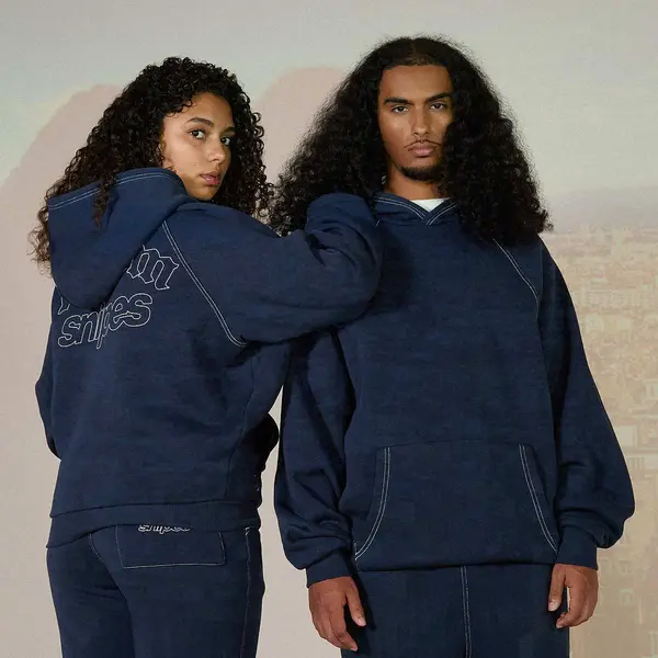 125mm x SNIPES Small Logo Essential Oversized Hoodie