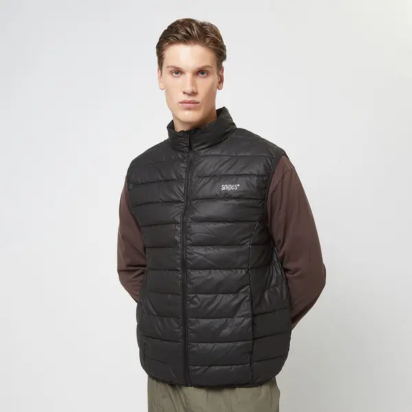 SNIPES Small Logo PU Light Puffer Vest