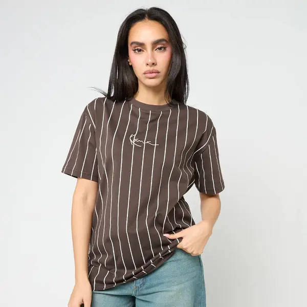 Karl Kani Small Signature Essential Pinstripe OS Tee