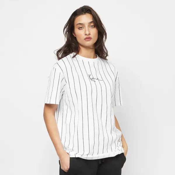 Karl Kani Small Signature Essential Pinstripe OS Tee