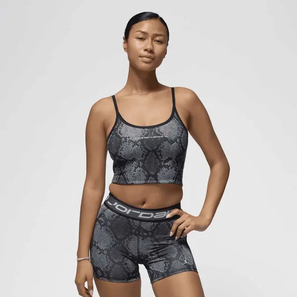 Jordan Sport All Over Print Cropped Tanktop