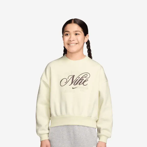 Nike Sportswear Club Fleece Boxy Graphic Crew