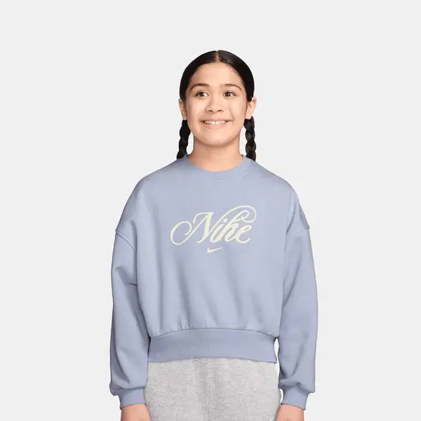 Nike Sportswear Club Fleece Boxy Graphic Crew