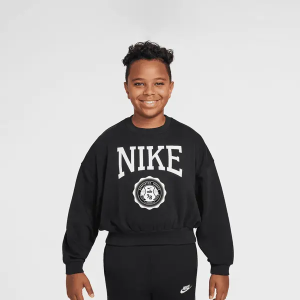 Nike Sportswear Club French Terry Boxy Crew Graphics Star
