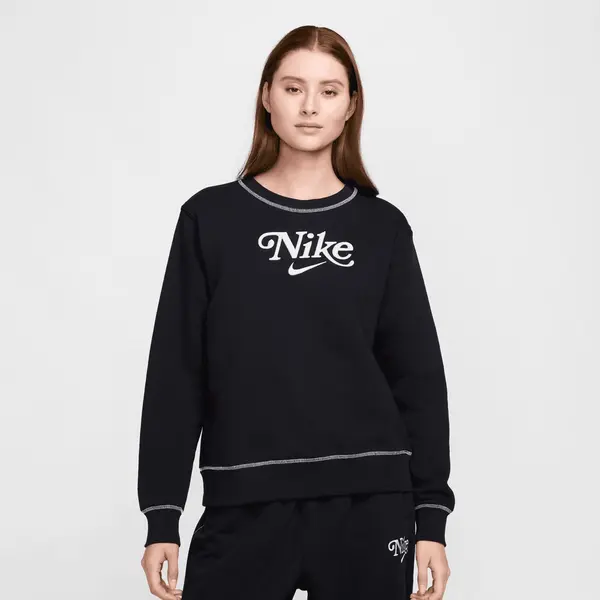 Nike Sportswear Crew-Neck Fleece Sweatshirt