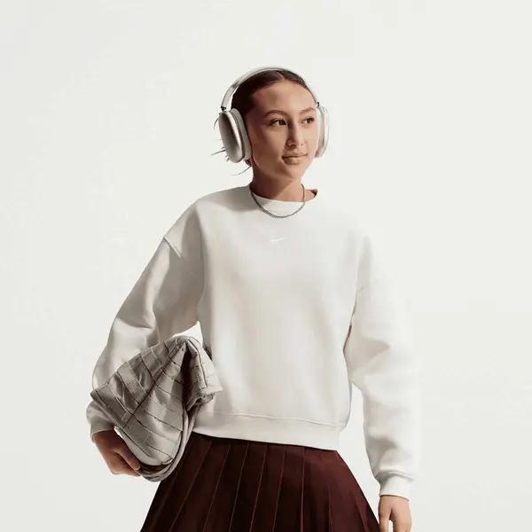 Jordan Sportswear Studio Boxy Fleece Crew-Neck