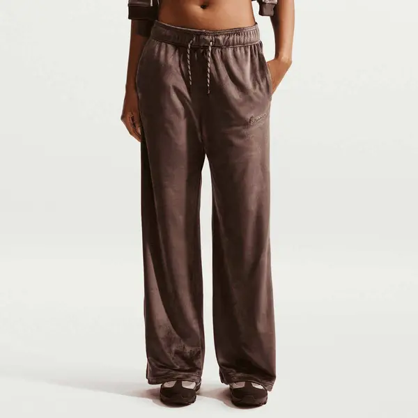Nike Sportswear Trend High-Rise Wide Velour Pants