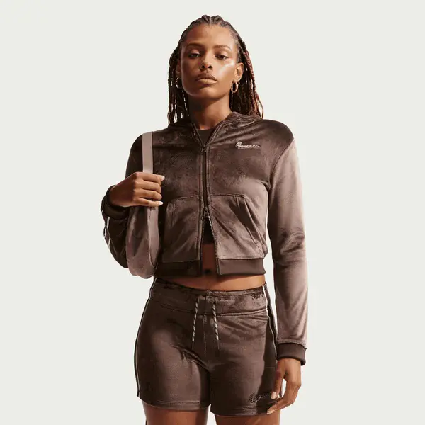 Nike Sportswear Trend Velour Full-Zip Hoodie