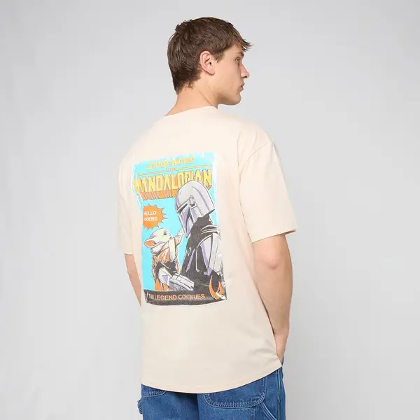 mister tee Star Wars Mandalorian Magazine Cover 1 Loose Tee
