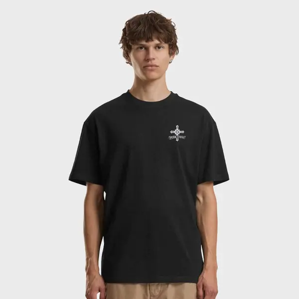 mister tee Stay Loyal EMB Oversize Tee TBC
