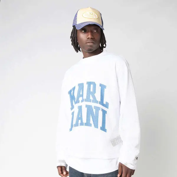 Karl Kani Stencil Mesh Boxy Longsleeve