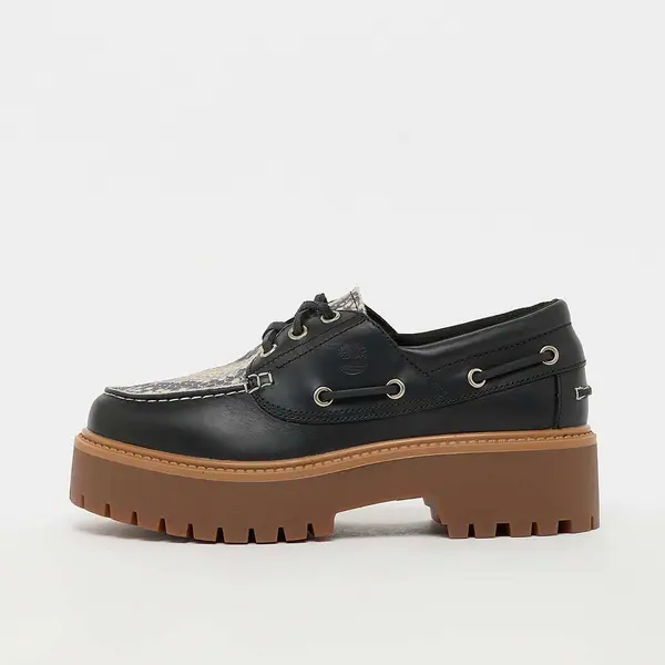 Timberland Stone Street Boat Snake Print Suede