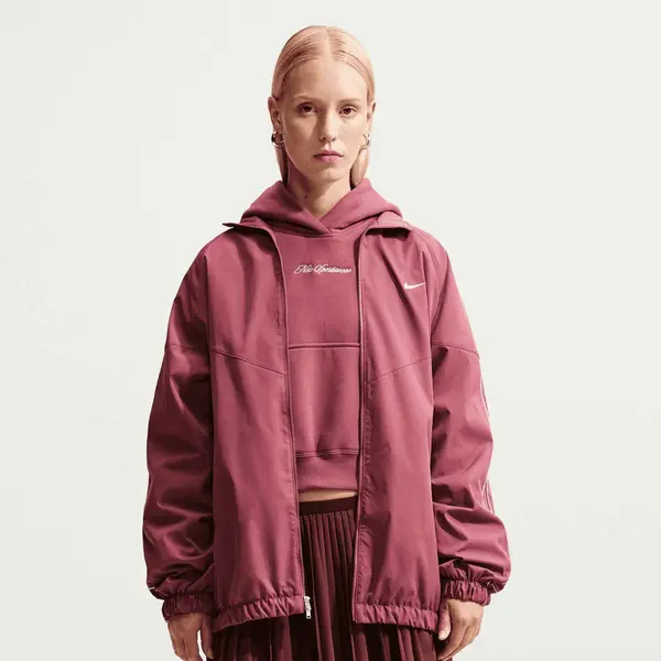 Nike Studio Fleece Medium Weight Crop Hoodie
