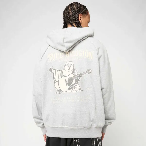 True Religion Taped Super T Cinched Zip Up