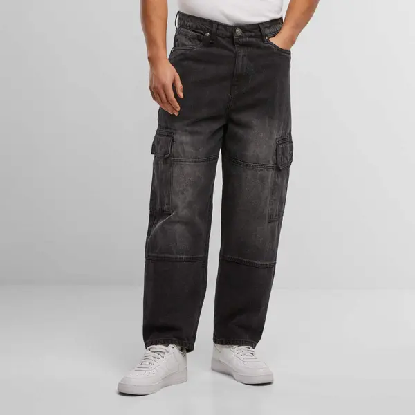 Urban Classics Tapered Heavy Ounce Baggy Cargo Jeans