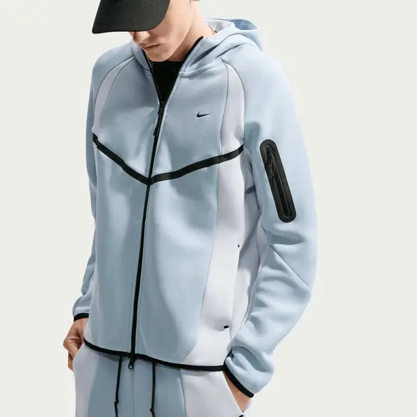 Nike Tech Color-Block Full-Zip Fleece Windrunner Jacket