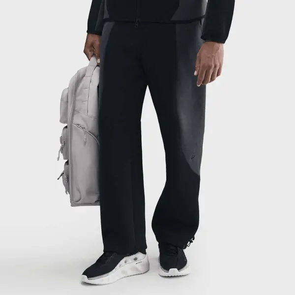 Nike Tech Color-Block Open-Hem Fleece Pants