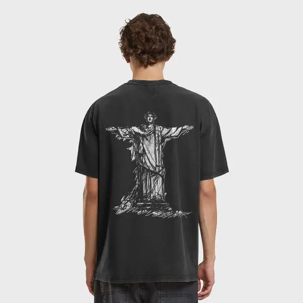 mister tee True Faith Vintage Oversize Tee