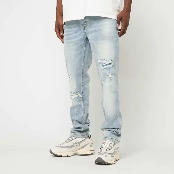 2Y STUDIOS Victor Ripped Slim Fit Jeans
