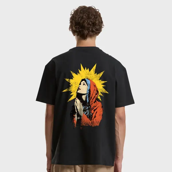 mister tee Vintage Mary Oversize Tee