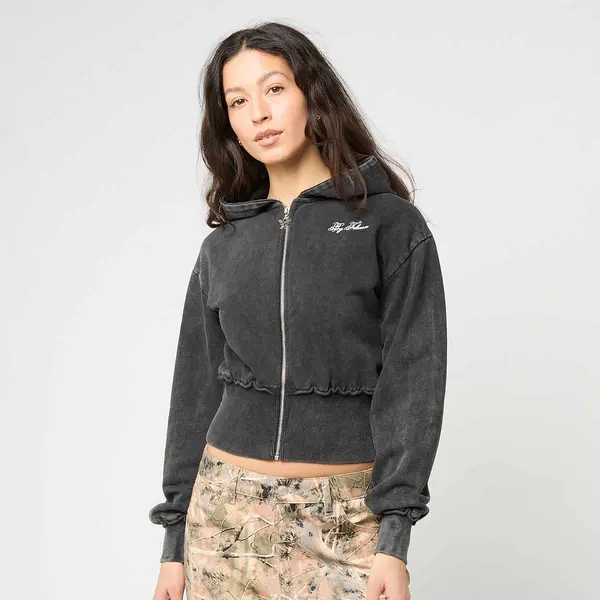 Felicious Washed cropped Sweat Jacket