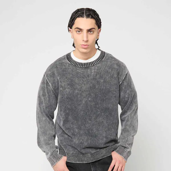 Decibel Washed Knit Sweater