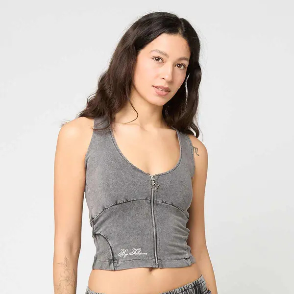 Felicious Washed Sweat Vest