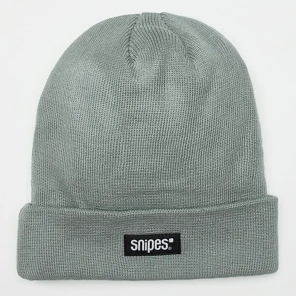 SNIPES Woven Basic Logo Beanie