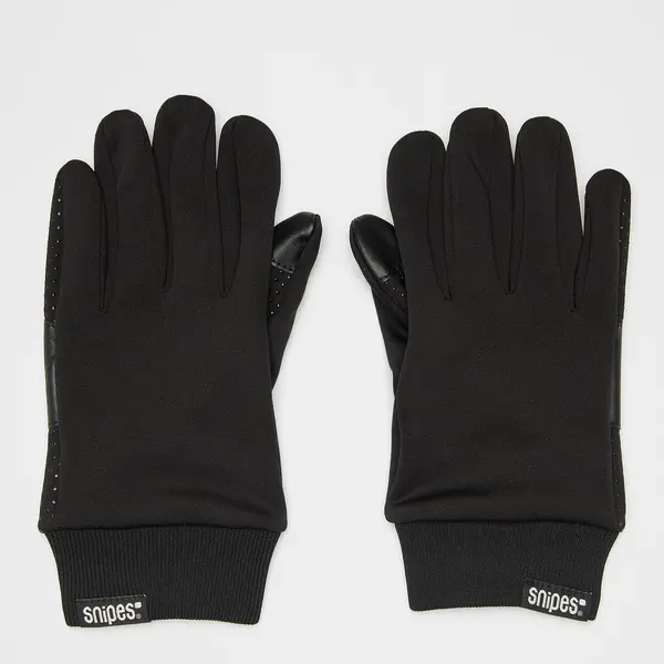 SNIPES Woven Flag Label Basic Logo Tech Fleece Gloves