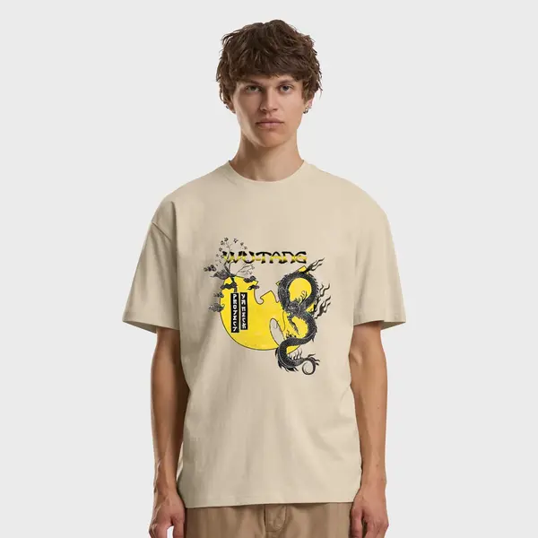 mister tee Wu Tang Dragon Oversize Tee