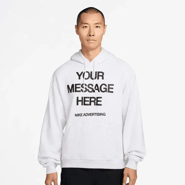 Nike "Your Message Here" Graphic Fleece Hoodie