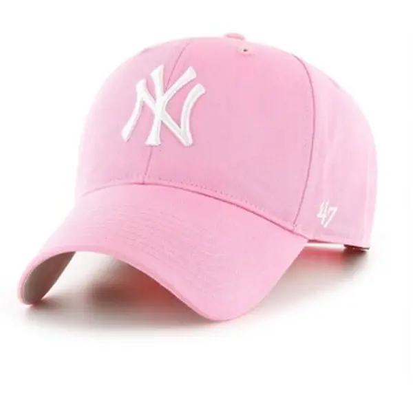 '47 Brand '47 Brand  Šilterice Czapka Z Daszkiem New York Yankees Dla Dzieci Różowa  '47 Brand