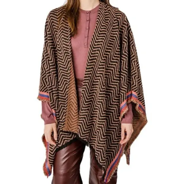 Abbacino Abbacino  Šalovi, pašmine i marame Poncho Mujer Modèle 90723ab  Abbacino