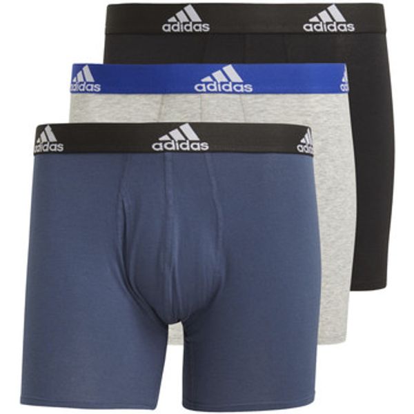 adidas adidas  Bokserice adidas Logo Boxer Briefs 3 Pairs  adidas