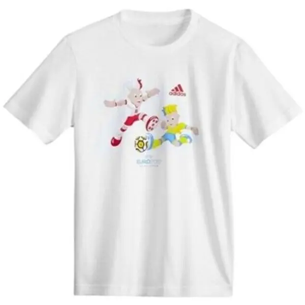 adidas adidas  Majice kratkih rukava Euro Mascot Y  adidas