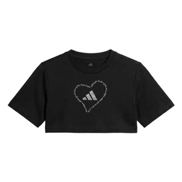 adidas adidas  Majice kratkih rukava SATIN EMBROIDERY CROPPED GRAPHIC T-SHIRT  adidas