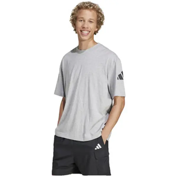 adidas adidas  Majice kratkih rukava T-shirt  Logo 3 Bandes Ample 100% coton  adidas