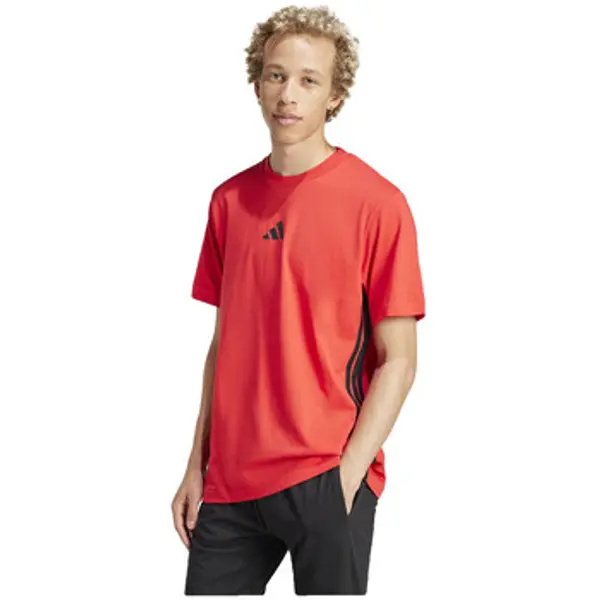 adidas adidas  Majice / Polo majice T-shirt  Essentials 3 Stripes 100% coton  adidas