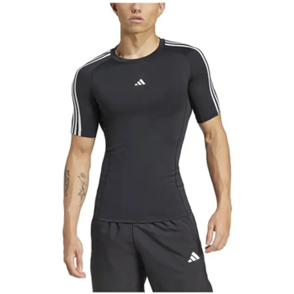 adidas adidas  Majice / Polo majice T-shirt  Techfit 3-Stripes compression  adidas