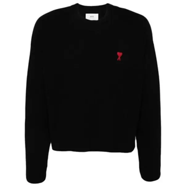 Ami Paris Ami Paris  Puloveri SWEATSHIRT  UKS046 KN0042 001 BLACK  Ami Paris