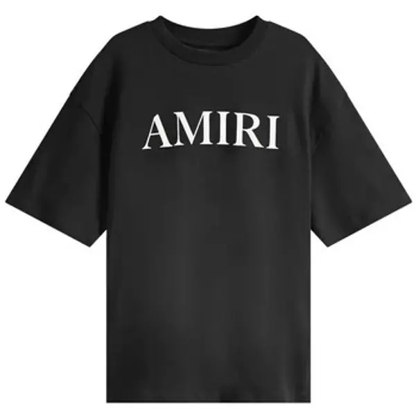 Amiri Amiri  Dvoranski sportovi CORE LOGO TEE AMJYTE1073 001 BLACK  Amiri