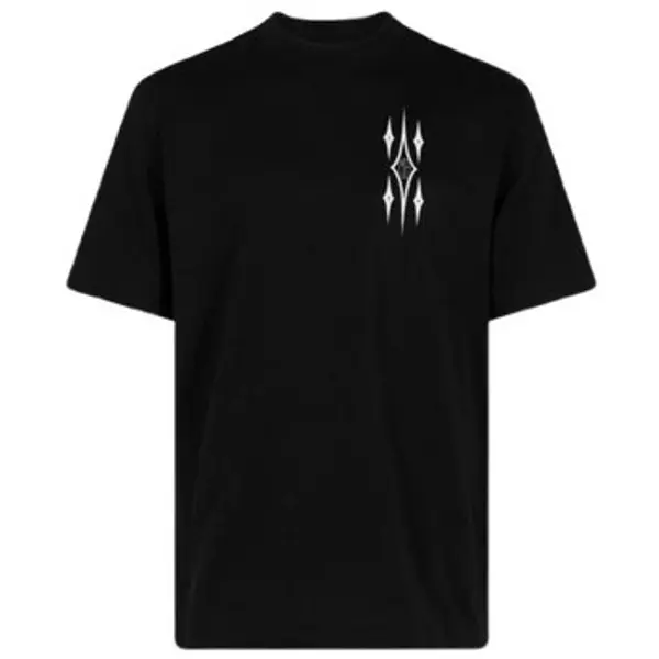 Amiri Amiri  Majice kratkih rukava ARGYLE TEE BLACK  Amiri