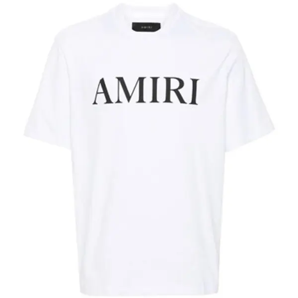 Amiri Amiri  Majice kratkih rukava CORE LOGO TEE AMJYTE1073 001 WHITE  Amiri
