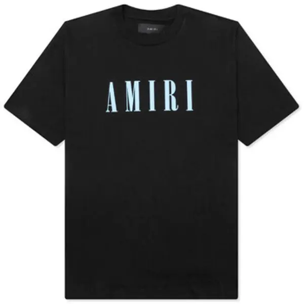 Amiri Amiri  Majice kratkih rukava CORE LOGO TEE BLACK   BLUE  Amiri