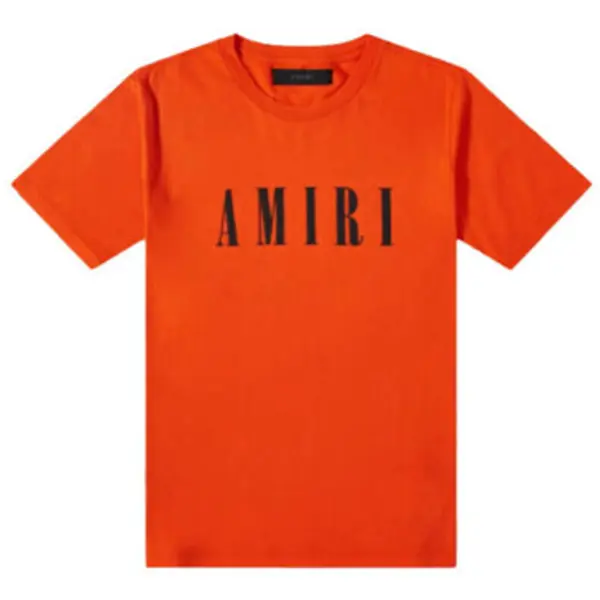 Amiri Amiri  Majice kratkih rukava CORE LOGO TEE ORANGE  Amiri