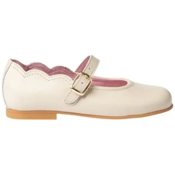 Angelitos Angelitos  Balerinke i Mary Jane cipele 1103 BAILARINA HEBILLA Beige  Angelitos