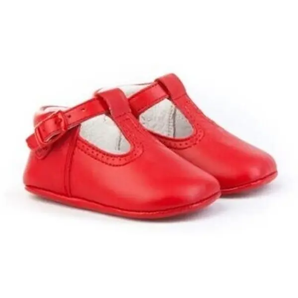 Angelitos Angelitos  Balerinke i Mary Jane cipele 247 Rojo  Angelitos
